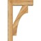 Ekena Millwork Westlake Block Rough Sawn Bracket w/ Offset Brace, Western Red Cedar, 6"W x 20"D x 32"H BKT0604X20X32WTL05RWR - alternate 4